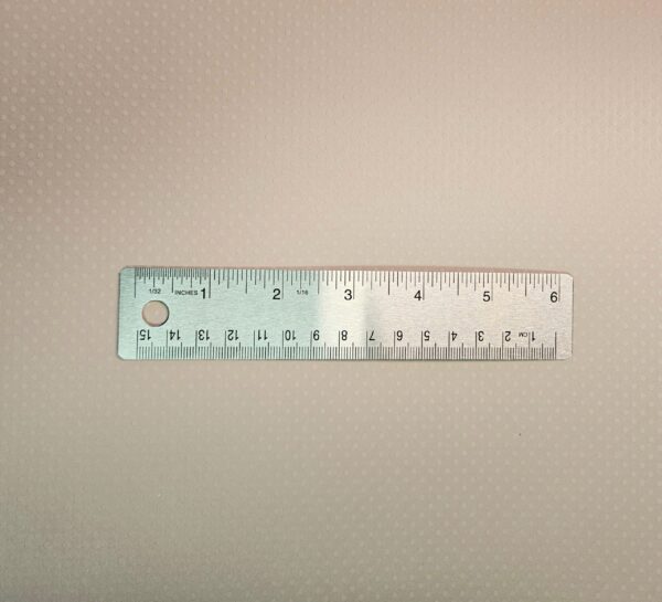 6" Stainless Steel Ruler for Miniature Construction - Image 5